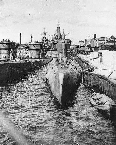 二战时期的德国U型潜艇究竟有多先进？1943年5月19日袖珍潜艇出动 - 5