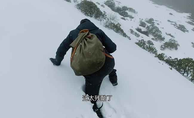 46岁钟汉良重走长征路！零下爬雪山环境艰险，走路手脚并用引泪目 - 4