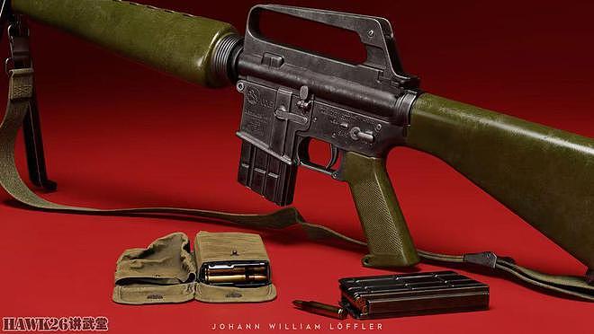 细看：柯尔特601步枪 美军装备的第一款AR-15 M16系列的先行者 - 6