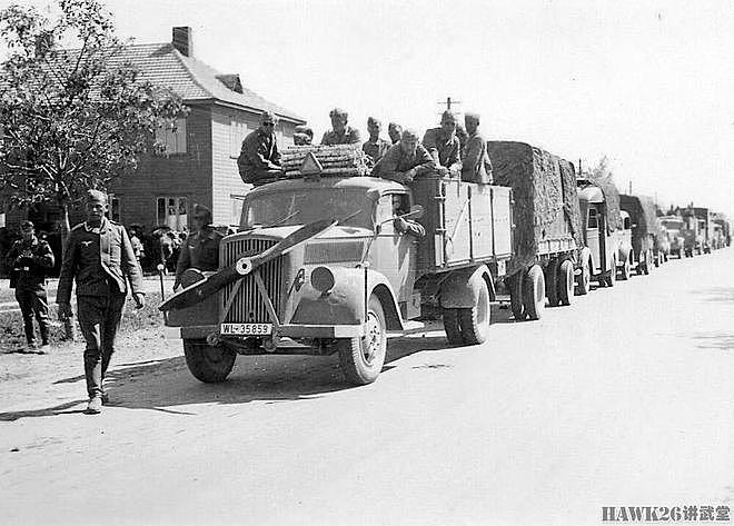 图说：欧宝“闪电”3吨卡车 纳粹德军“闪电战”背后的最大功臣 - 6
