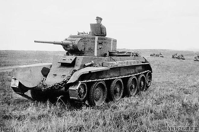 图说：苏联BT-7快速坦克 打满全场的功勋战车 一度让日军怀疑人生 - 3