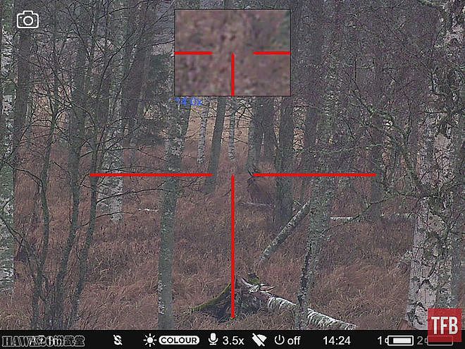 评测：脉冲星Digex C50红外瞄准镜 白天使用时可以获得彩色图像 - 23