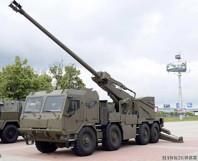斯洛伐克与乌克兰联合研制卡车炮 155mm 52倍径 最大射程41千米 - 4