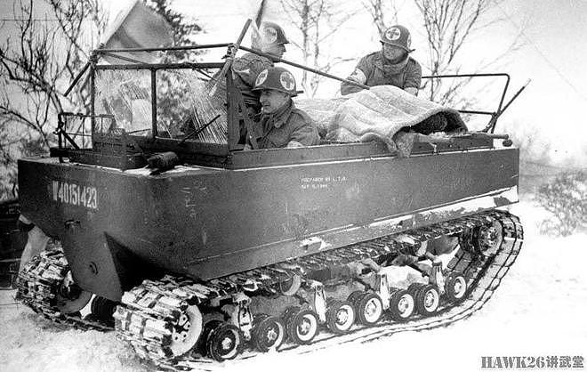 图说：M29“黄鼠狼”运输车 英国设计美国制造 成为志愿军战利品 - 7