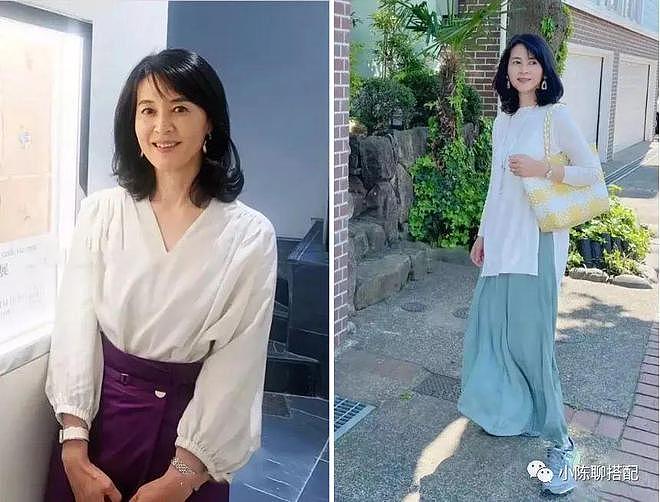 优雅到骨子里的日本妈妈：穿衣简单不扮嫩，却把50岁穿成30岁 - 19