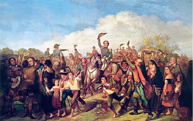 圣马丁和玻利瓦尔谁是南美第一解放者？1817年1月19日秘鲁解放 - 12