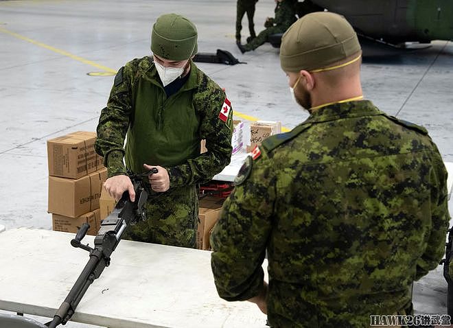 加拿大陆军航空兵赴美国演习 准备武器弹药 进行实弹射击训练 - 2