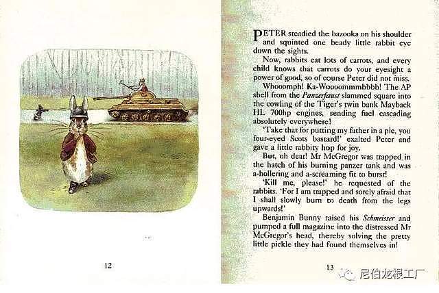 《坦克杀手比得兔》：特殊年代的毁童年魔性小书 - 10