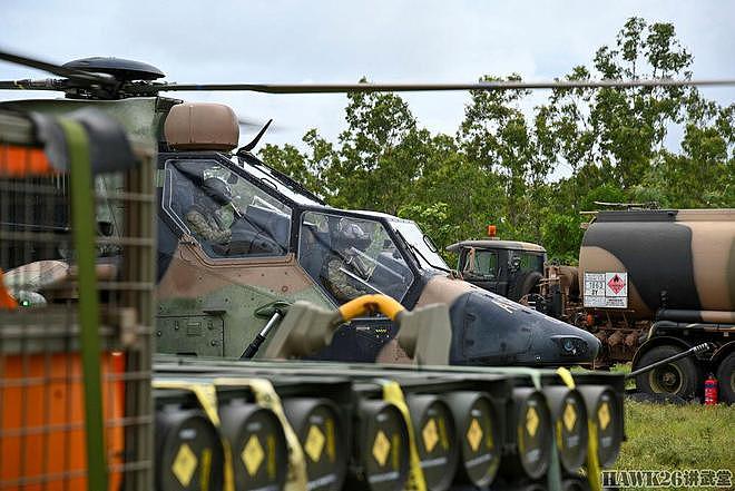 澳大利亚“虎”式武装侦察机实弹训练“热车补充作业”非常关键 - 4