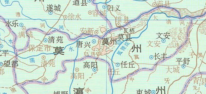 河北南部一县曾有“双子城”，而在该省中部还存在着“三连城” - 8