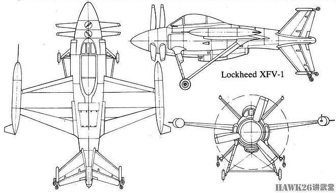 70年前 洛克希德XFV-1垂直起降战斗机首飞 竟然影响到日本漫画家 - 6