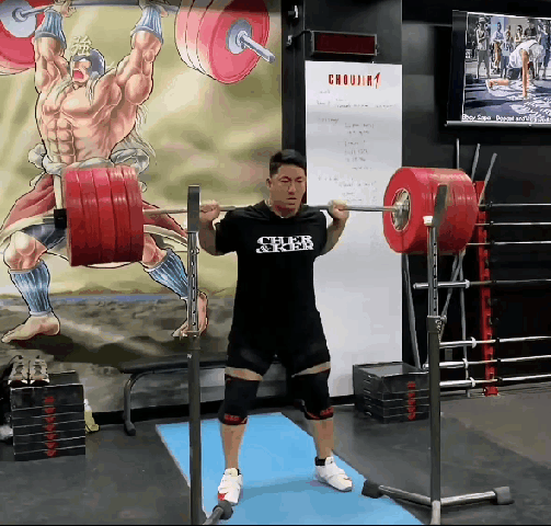 华哥挑战深蹲270公斤，成功完成3次动作，网友：动作不够标准 - 11