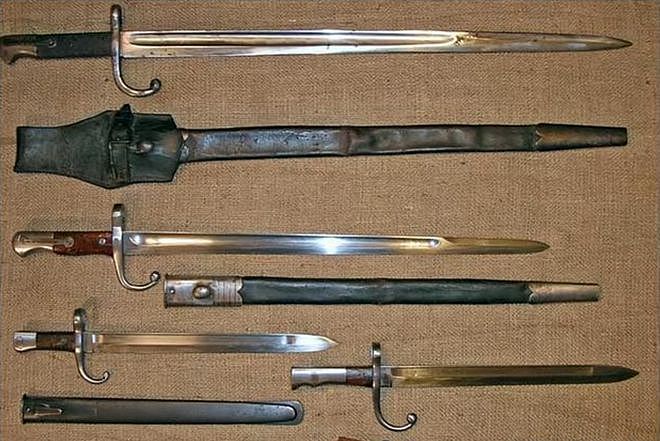 盘点二战日军普通“大头兵”使用的各类刺刀、短刀 - 1