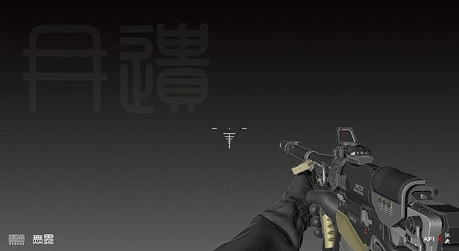 中国画家创作“冉遗”水下步枪 用艺术解构枪械 科幻色彩非常浓 - 10