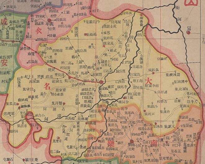 河北东南部有2县规模远大于周边县，其原因是曾有个县“消失”了 - 6