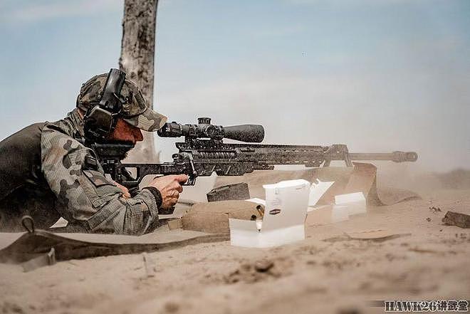 波兰举行新型枪械体验活动 新型大口径狙击步枪 精确射手步枪亮相 - 11