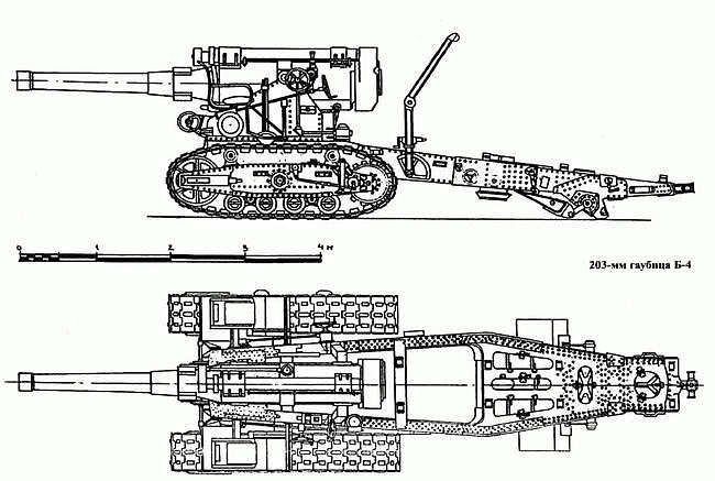 钢铁同志的攻城锤，苏联的火炮怪物，凶悍绝伦的B-4重型榴弹炮 - 3