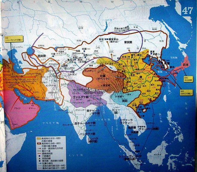 日本人绘制的中国朝代历史地图，到底有多少是客观存在的？ - 5