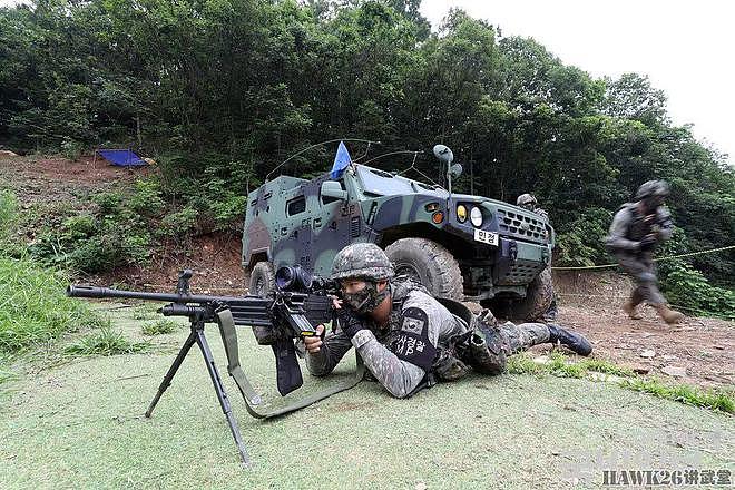 韩国第28师侦察营实战演习 如何伏击渗透部队 检验先进单兵装备 - 3