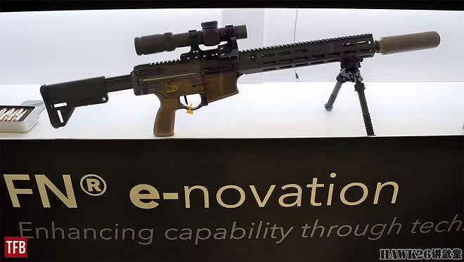 FN美国公司展出“单兵武器系统”全新弹药和设计 配自动导气箍 - 1