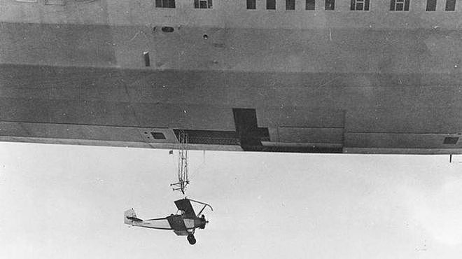 为什么世界上没有出现航天母舰？1936年3月4日兴登堡号飞艇首航 - 7