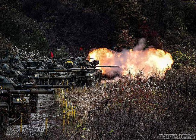 谢幕演出：韩国海军陆战队M48A3K坦克实弹演习 90mm主炮的怒吼 - 4