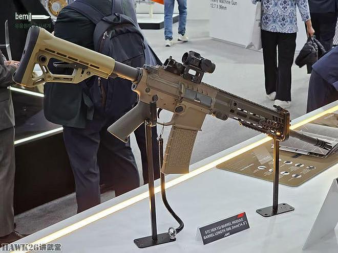 直击：韩国军警防务展览会 本土企业带来众多产品 枪械型号很齐全 - 11