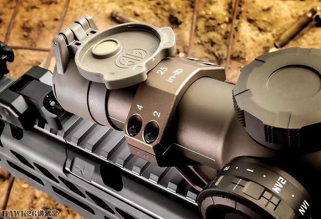 评测：西格绍尔TANGO6T 1-6×24mm DVO瞄准镜 美军最新装备 - 5