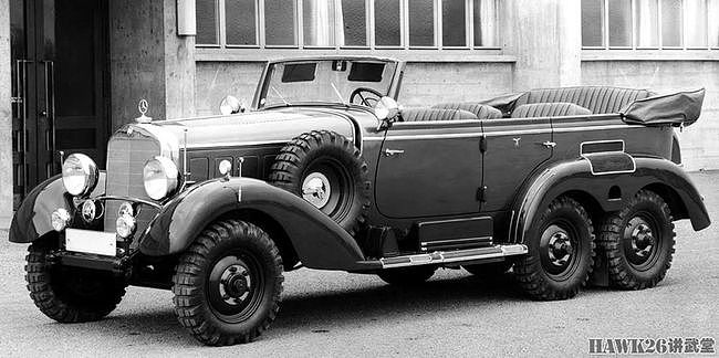 二战德军全轮驱动车辆 顶尖技术集于一身 希特勒座车改成移动邮局 - 29