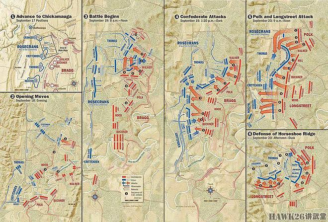 160年前 美国内战奇克莫加战役爆发 南方邦联惨胜 伤亡数字超对方 - 2
