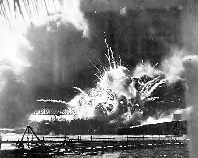 21张珍珠港事件后的老照片，开启美国人必须永远记住的，耻辱之日 - 2