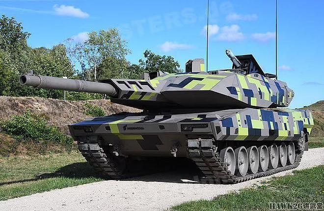 细看：莱茵金属KF51“黑豹”主战坦克 130mm主炮还要搭配巡飞弹 - 1