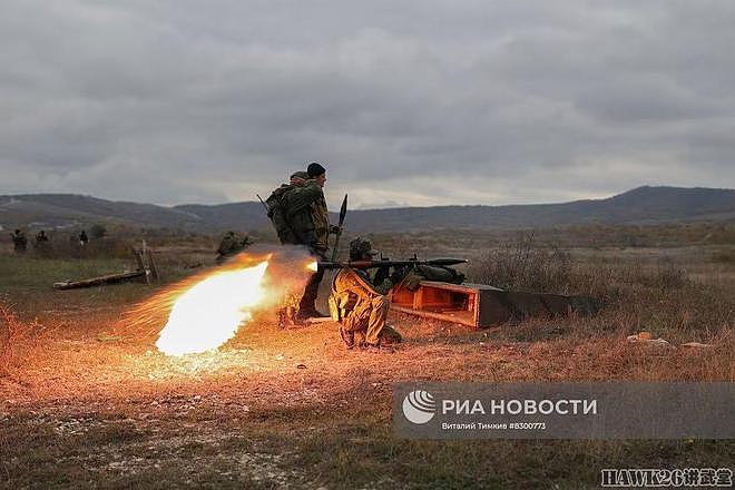 俄罗斯动员兵实弹训练 RPG大口径机枪齐上阵 应召老兵配新款步枪 - 2