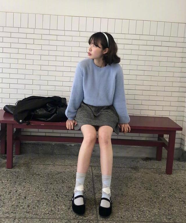 韩国女生adorablenatsu的元气日常 穿搭清爽干净 - 5