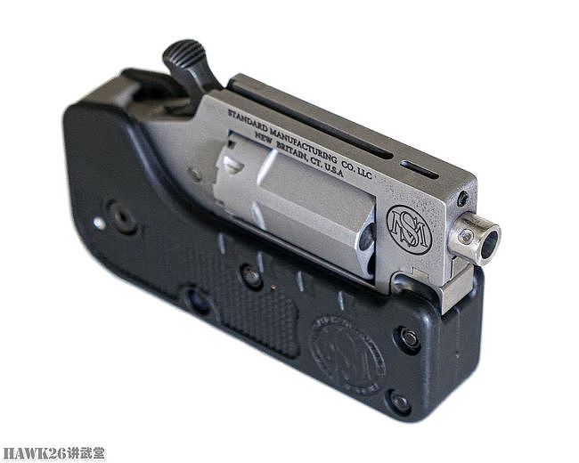 标准制造公司Switch-Gun折叠手枪 最后一道防线 可自动弹开并锁定 - 3