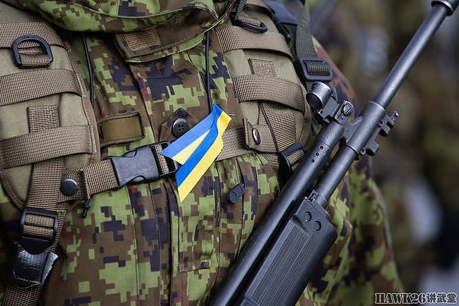 爱沙尼亚独立日阅兵式 全员佩戴乌克兰国旗色丝带 提供非物质援助 - 14