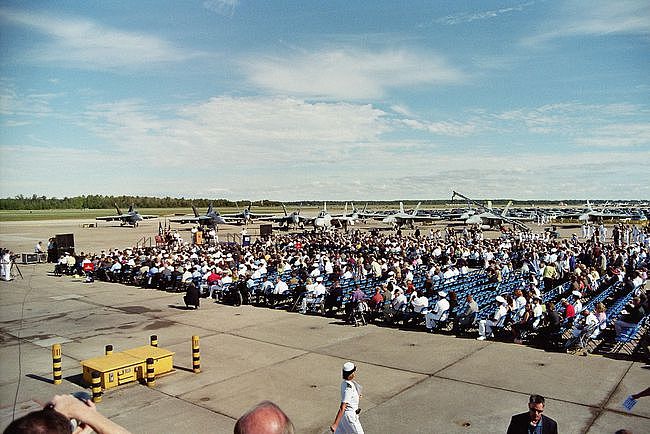图记美国海军F-14“雄猫”舰载机2006年退役仪式现场 - 1