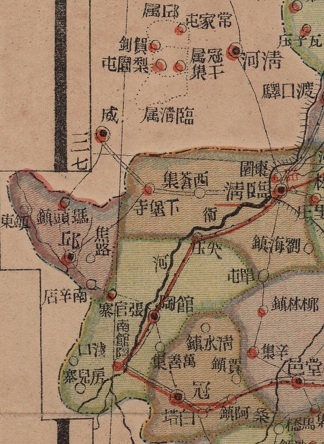 山东省曾经的“特区”， 为何却位于河北南部，后来被并入河北2县 - 2
