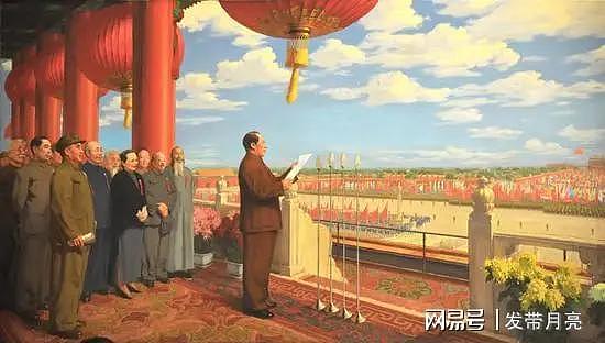 1949年开国大典背后的故事：几经修改的毛主席画像、朱德检阅部队 - 1