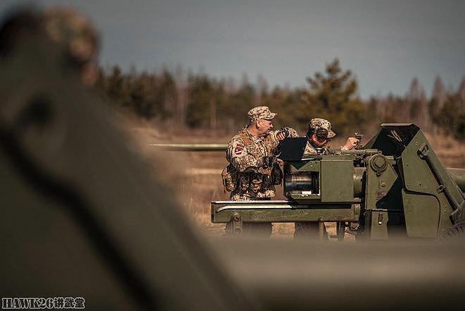拉脱维亚100mm加农炮战斗射击训练 捷克老式火炮仍在一线挑大梁 - 5
