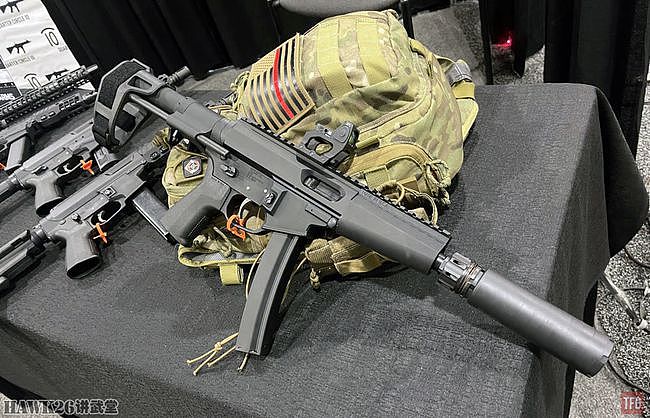 直击SHOT Show：QC10公司YKMF-5手枪 AR与MP5的“混血儿” - 1