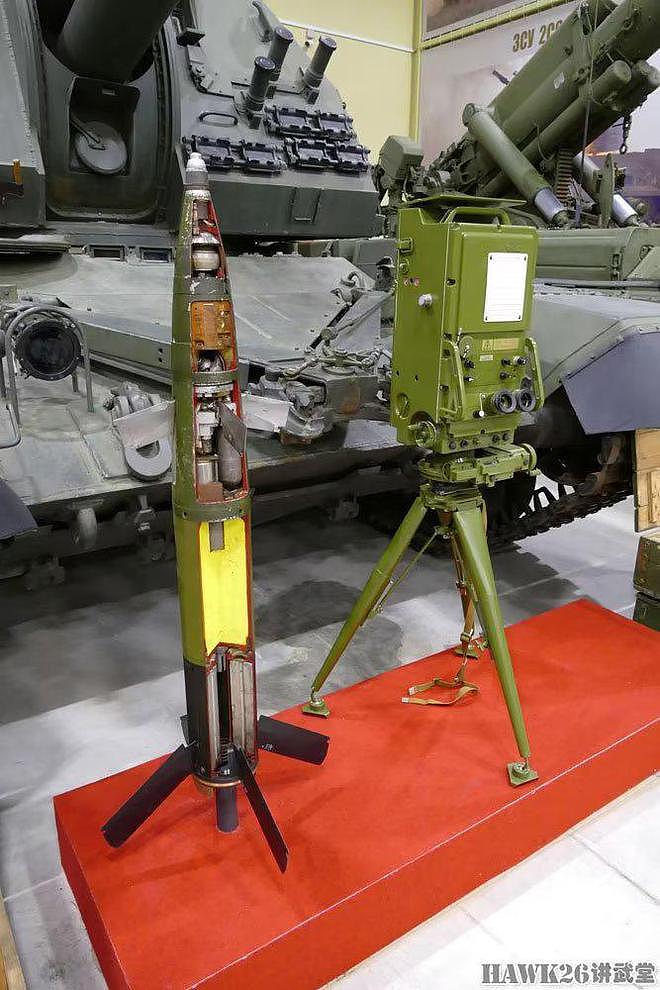 细看：俄罗斯博物馆展出“红土地”激光制导炮弹系统 整体略笨重 - 2