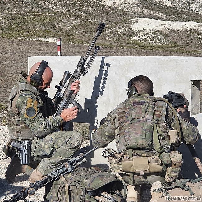 西班牙陆军第7届狙击比赛 两人小组配合默契 巴雷特M95大狙亮相 - 6
