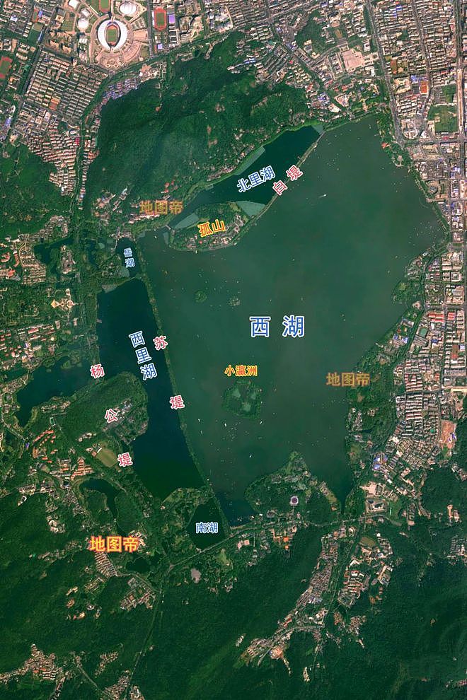 航拍杭州师范大学，马云的母校，风景与西湖一脉相承 - 1