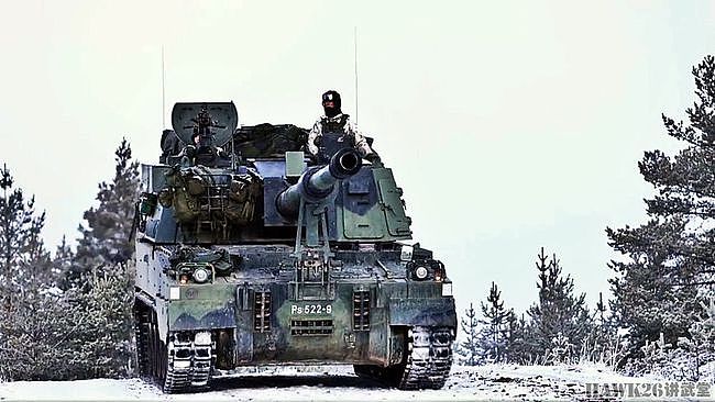 芬兰K9自行榴弹炮雪地射击训练 内部照片曝光 俄罗斯坦克帽亮相 - 1