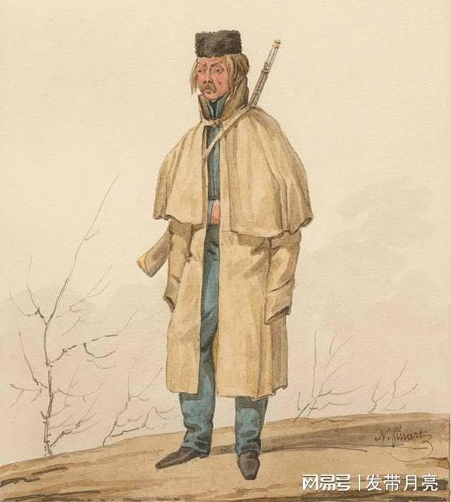 19世纪初西欧艺术家石版画中哥萨克人的行军生活 - 15