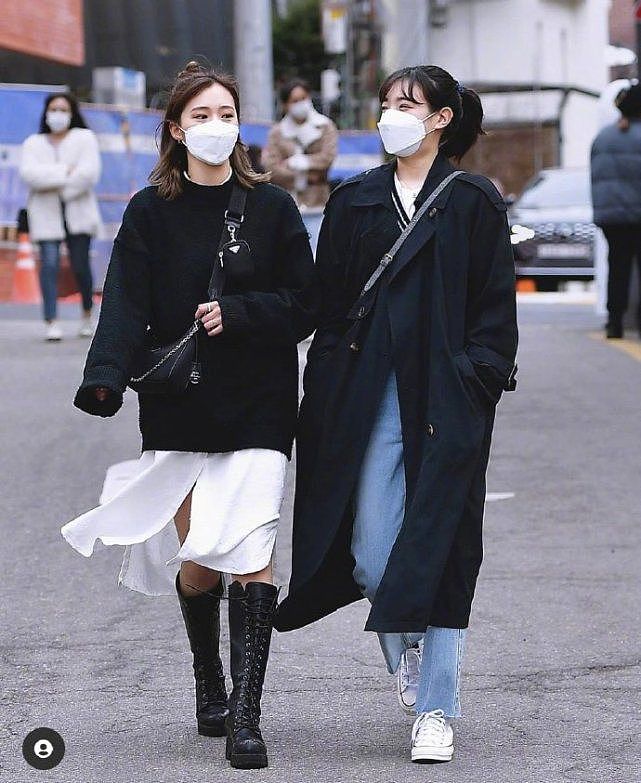 韩国素人是这样出街的，美感酷感双在线，保暖做到了最高级别 - 3