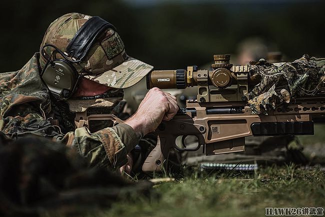 德军步兵学校狙击手培训班 精锐部队选派射手 学习G22A2狙击步枪 - 6