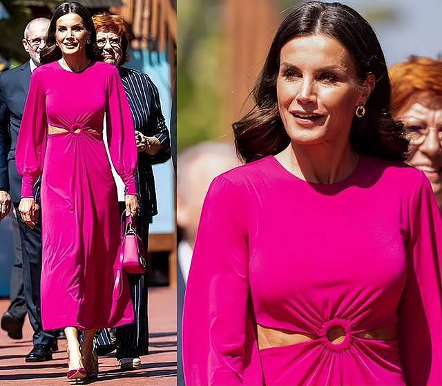 49岁西班牙王后太会穿，5年前的旧裙子，竟然也能穿出新鲜感 - 10