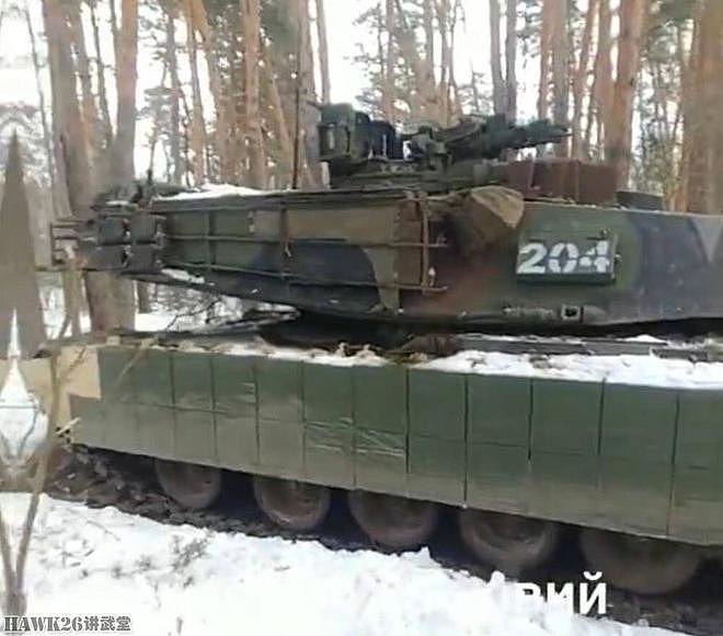 乌克兰第一辆M1A1SA“艾布拉姆斯”坦克被击毁 无法确定“凶手” - 12